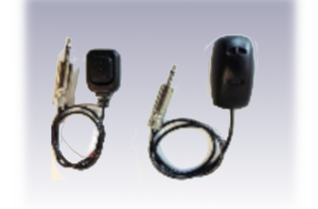 Freisprechmikrofon und Sendetaste